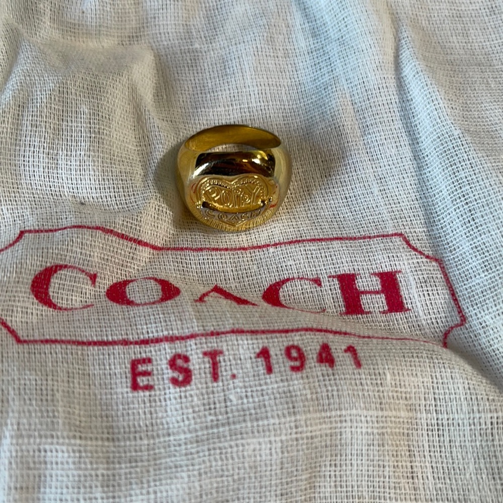 Coach Ring size 6